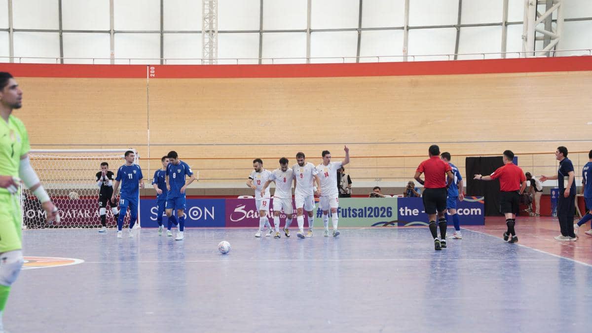 Timnas Futsal Iran saat mentas di Piala Asia 2026.