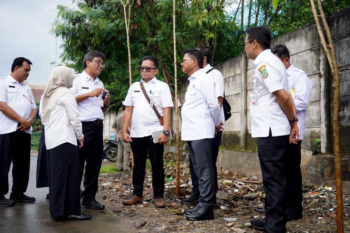 Peninjauan pembangunan RSUD Panunggangan Barat