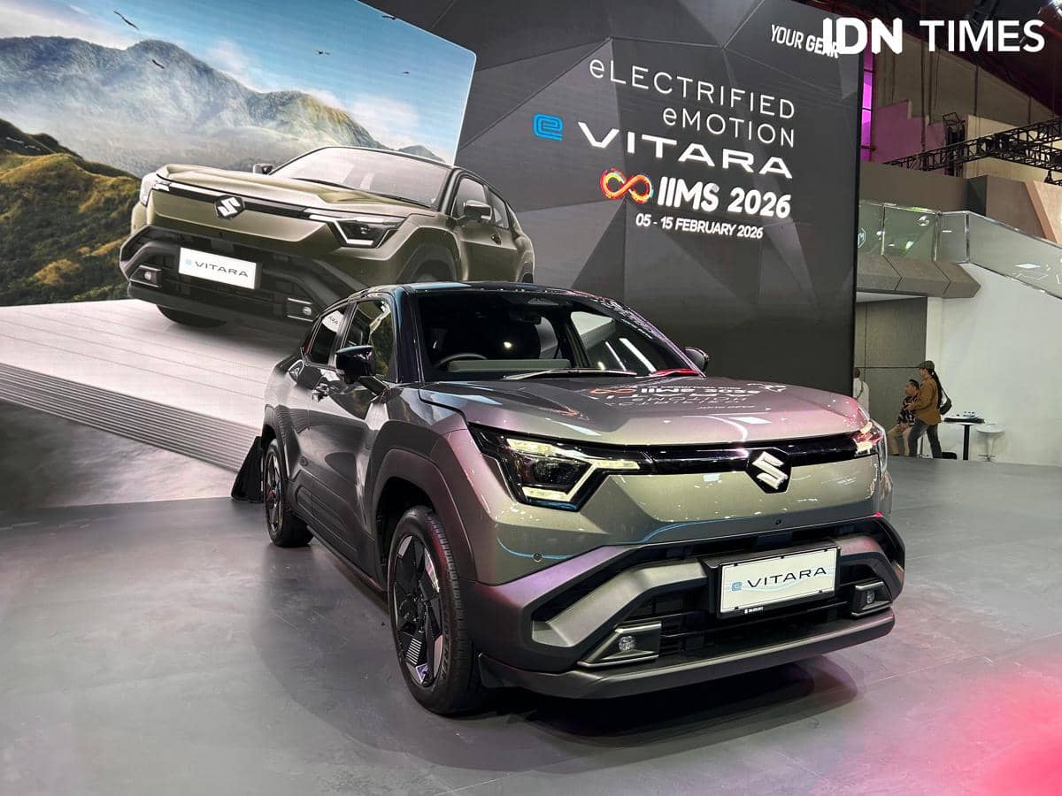 Suzuki eVitara melantai di IIMS 2026. 