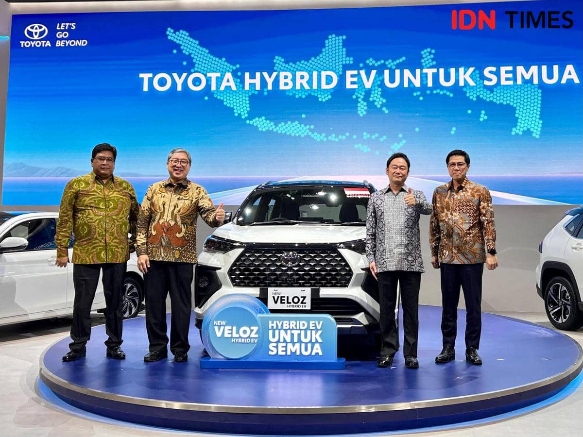 Toyota Indonesia bawa lini hybrid di IIMS 2026. 
