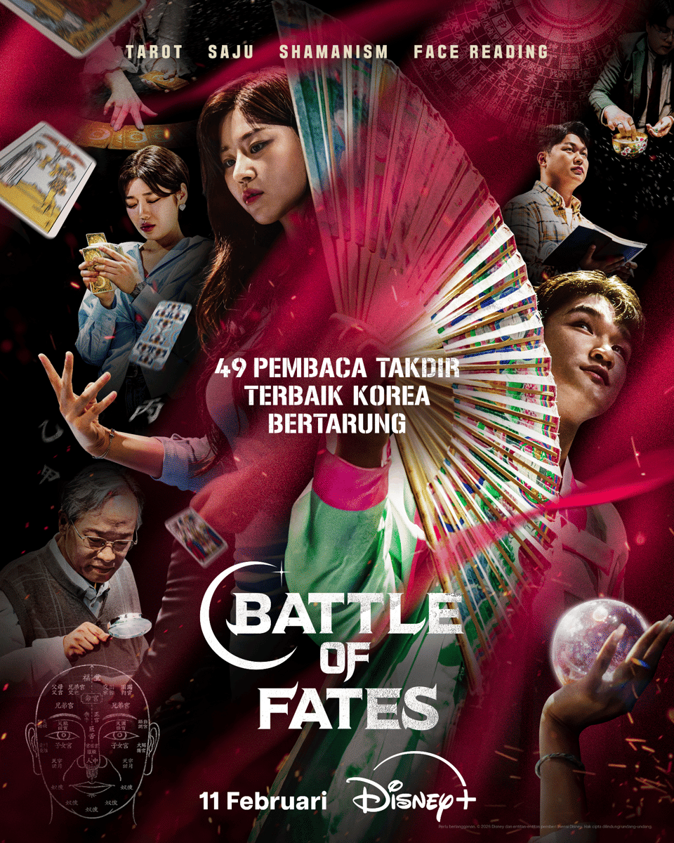 Poster resmi serial survival peramal Battle of Fates