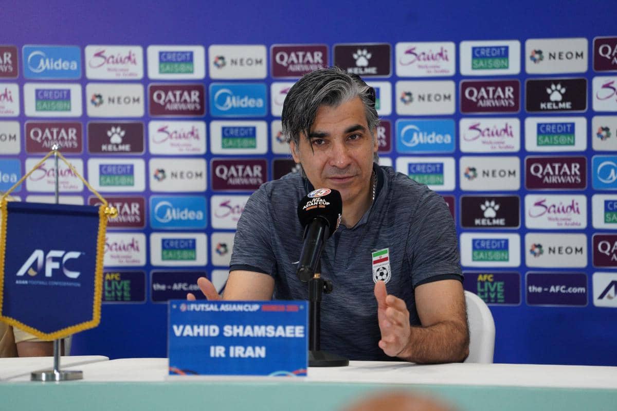 Jumpa pers jelang Iran vs Irak di semifinal Piala Asia 2026 Futsal.