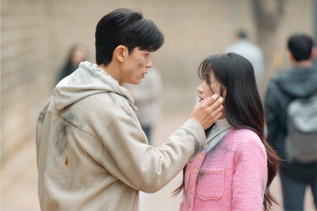 Lomon dan Kim Hye Yoon di drakor No Tail to Tell