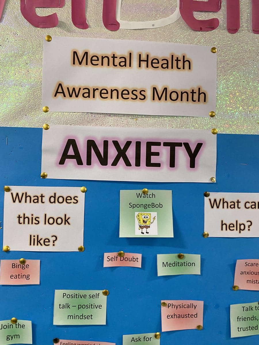 meme SpongeBob tentang kesehatan mental