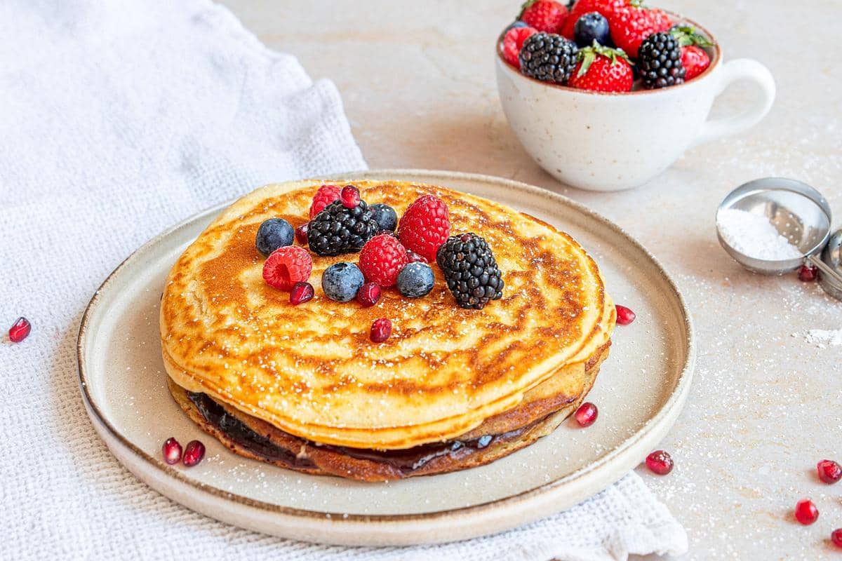 Ilustrasi pancake keju