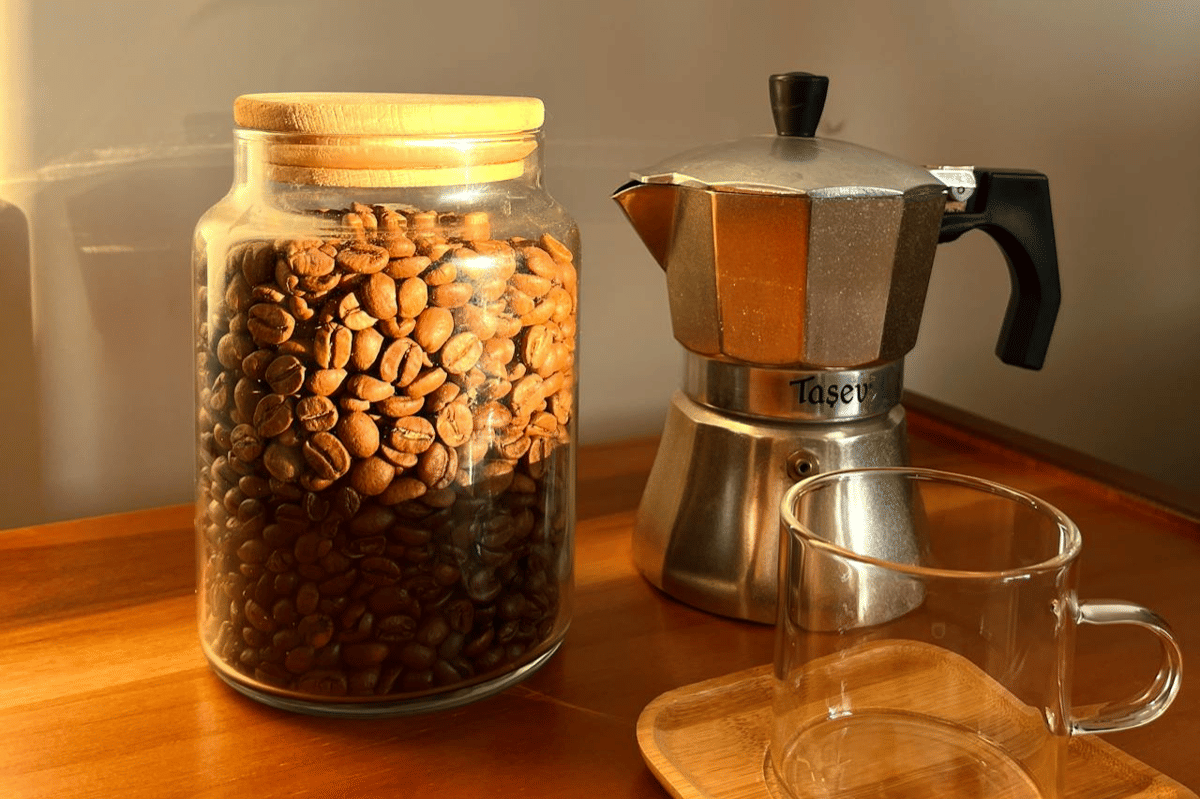 ilustrasi bahan membuat sea salt foam coffee