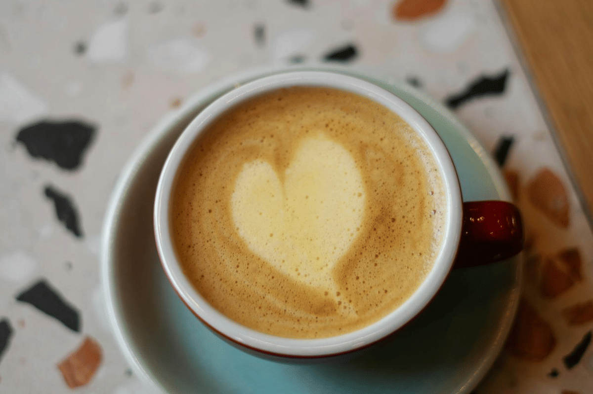 ilustrasi sea salt foam coffee