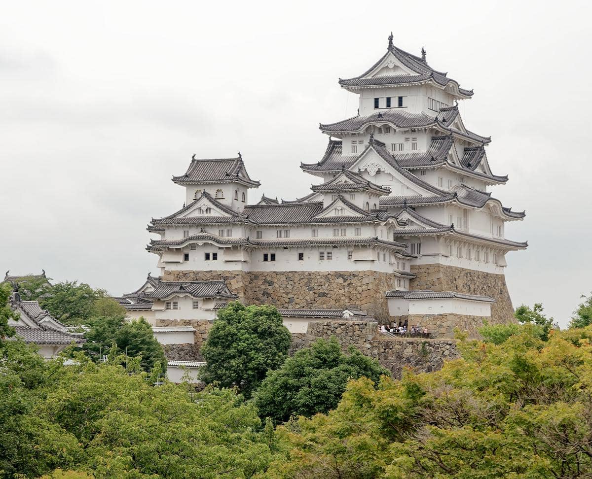 potret Himeji Castle