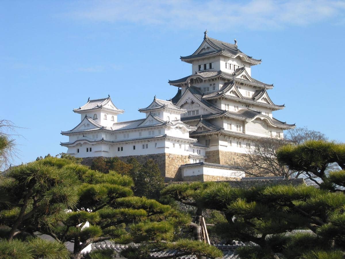 potret Himeji Castle