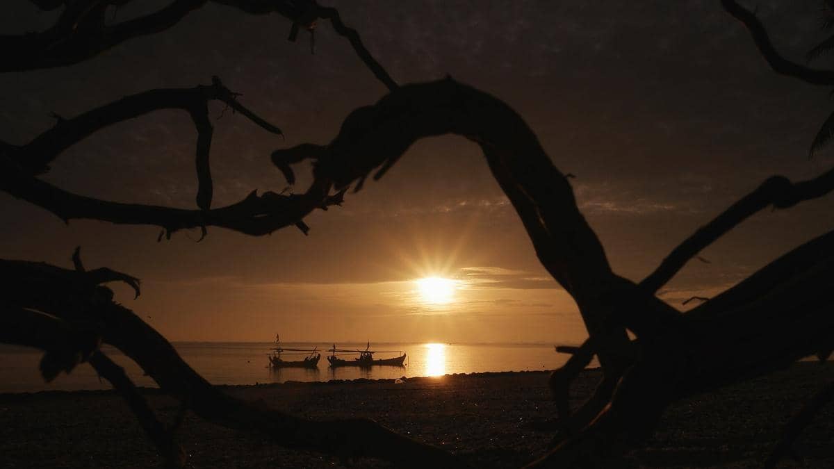 potret Pantai Pasir Putih PIK 2 