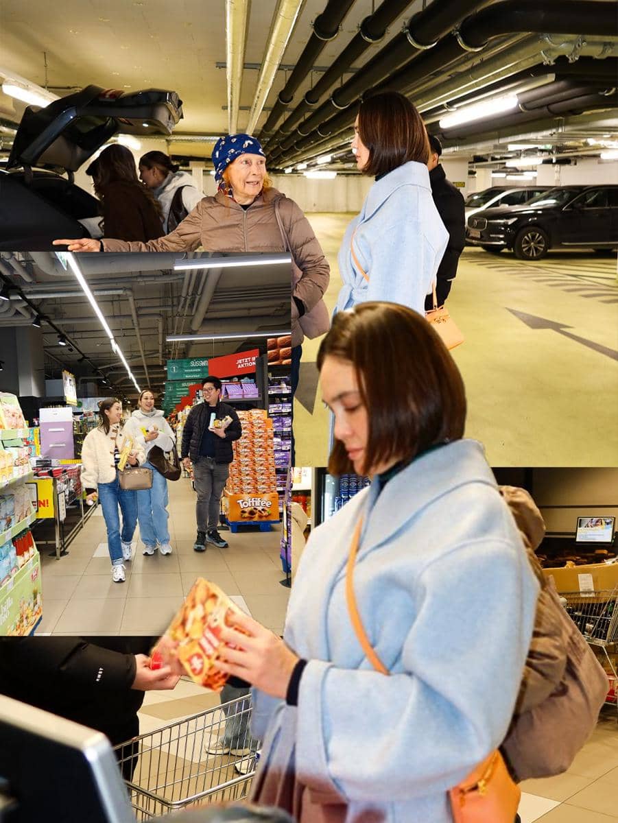 Luna Maya jalan-jalan di Vienna sebelum hyrox