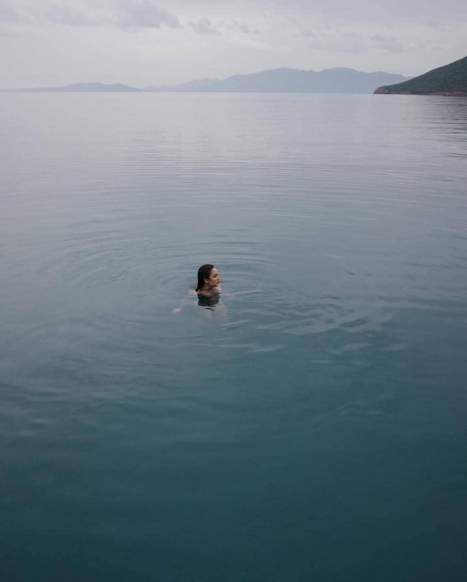 Yasmin Napper saat liburan ke Alaçatı