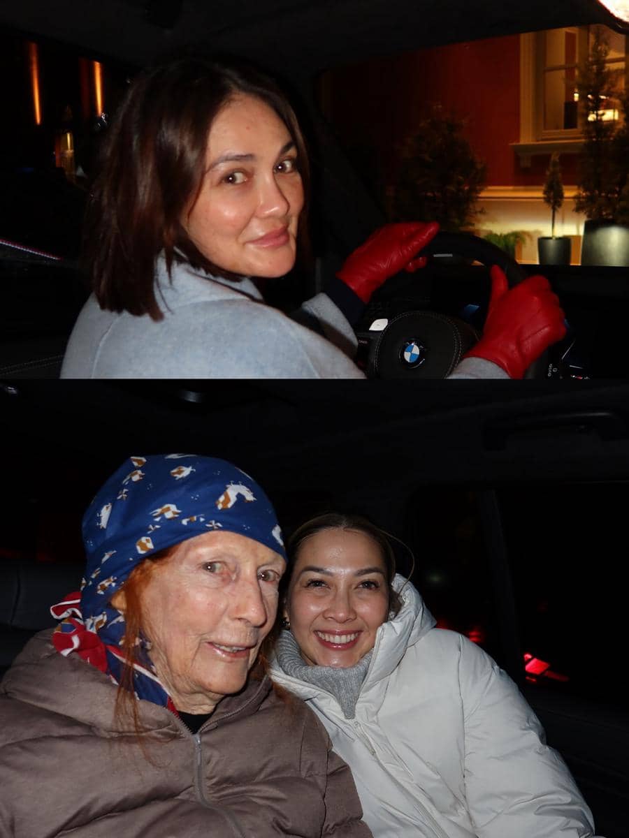 Luna Maya jalan-jalan di Vienna sebelum hyrox