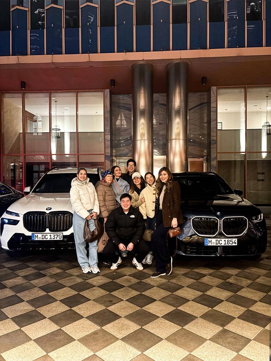 Luna Maya jalan-jalan di Vienna sebelum hyrox