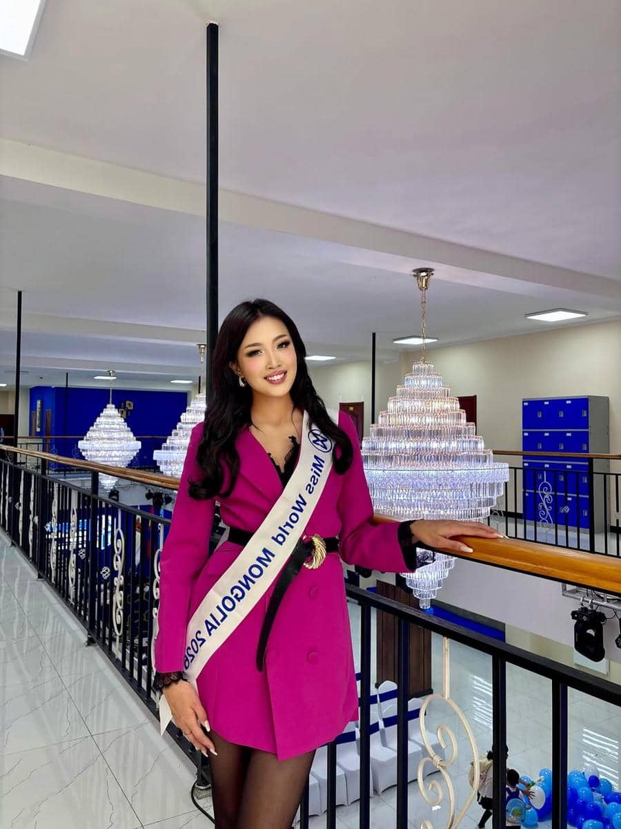 potret Enkhtuul Bayarsaikhan, Miss World Mongolia 2026