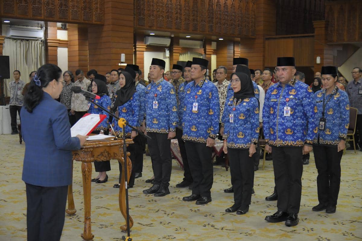 pelantikan pejabat, kepala dinas semarang, agustina