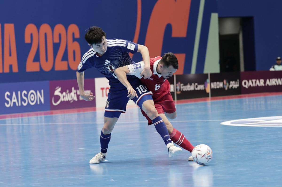 Timnas Futsal Indonesia lawan Jepang di Piala Asia 2026