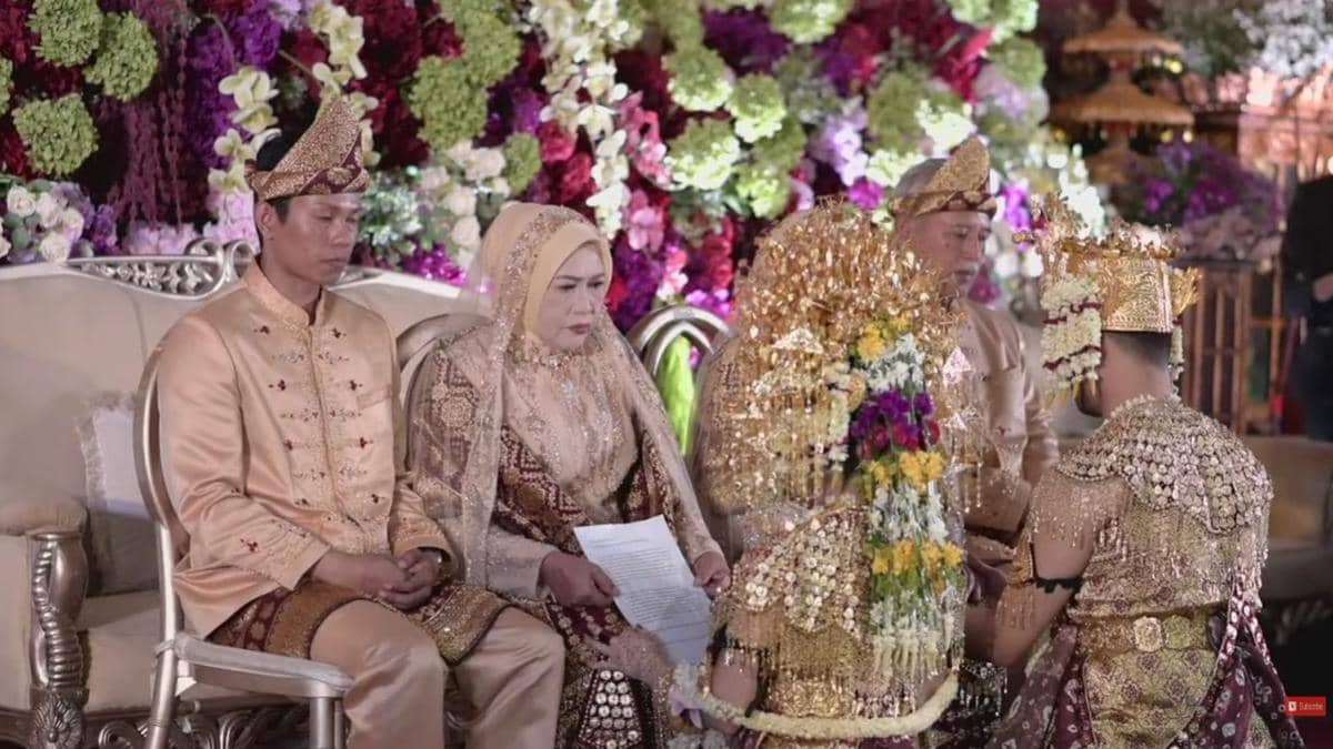 Akad Pernikahan Rara LIDA dan Aladull