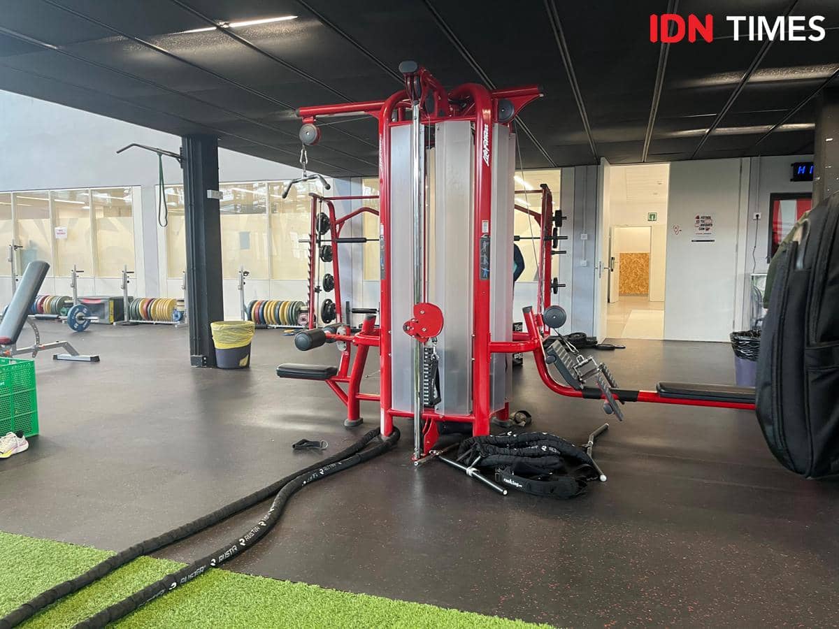 Gambaran suasana akademi Athletic Club Bilbao, Lezama, di Spanyol 