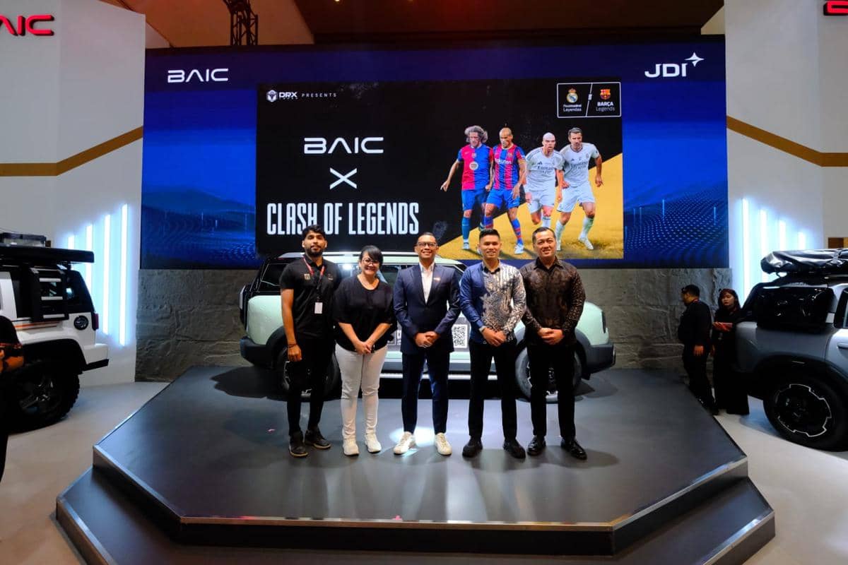 BAIC siap membantu gelaran Clash of Legends Jakarta