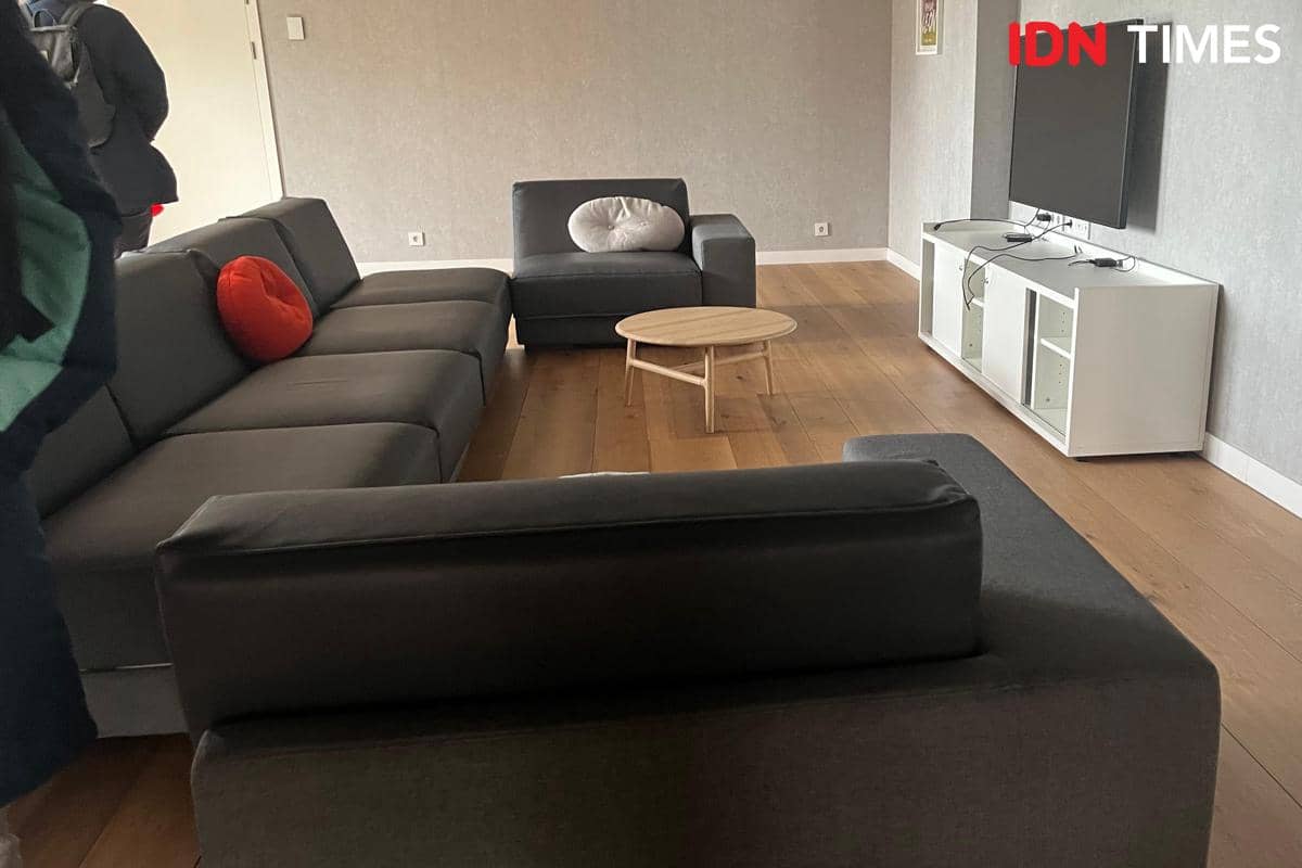 Gambaran suasana akademi Athletic Club Bilbao, Lezama, di Spanyol 