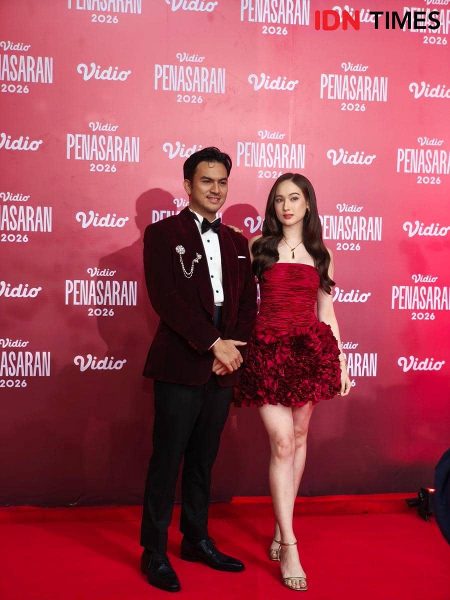 Potret artis di red carpet Vidio Penasaran 2026