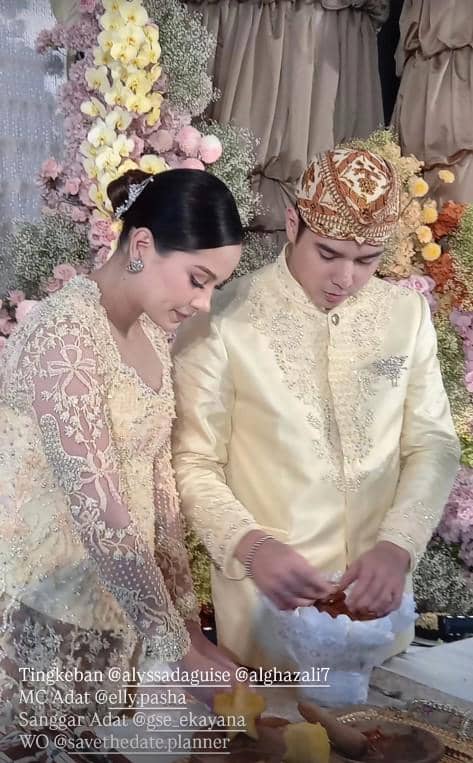 Tasyakuran Tujuh Bulan Kehamilan Alyssa Daguise (instagram.com/alyssadaguise)