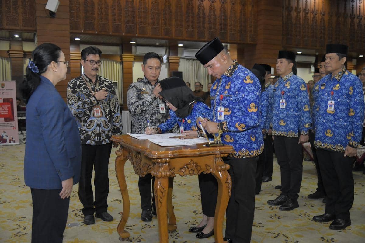 pelantikan pejabat, kepala dinas semarang, agustina