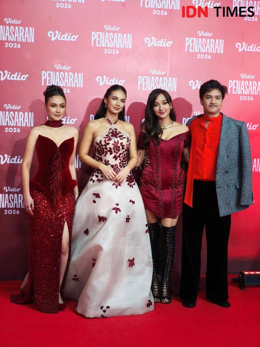 Potret artis di red carpet Vidio Penasaran 2026