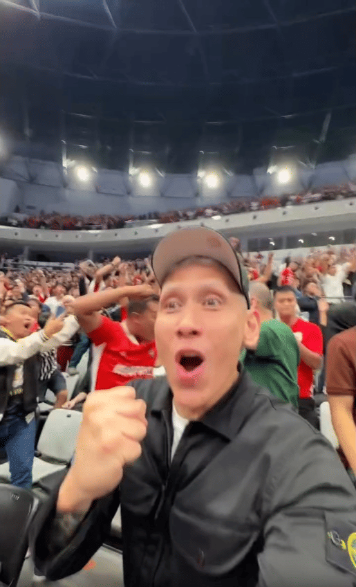 artis nonton semifinal Piala Asia 2026