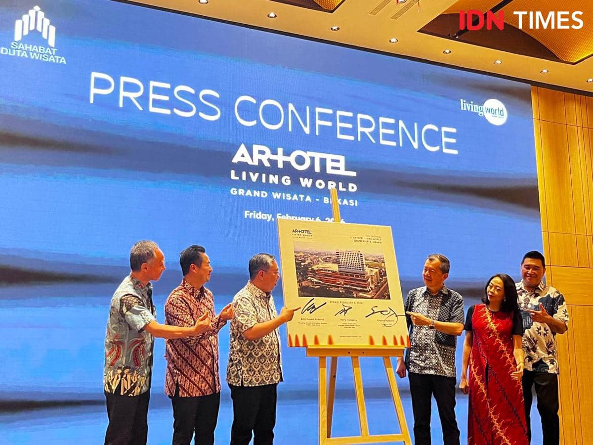 Potret peresmian ARTOTEL Living World Grand Wisata Bekasi 