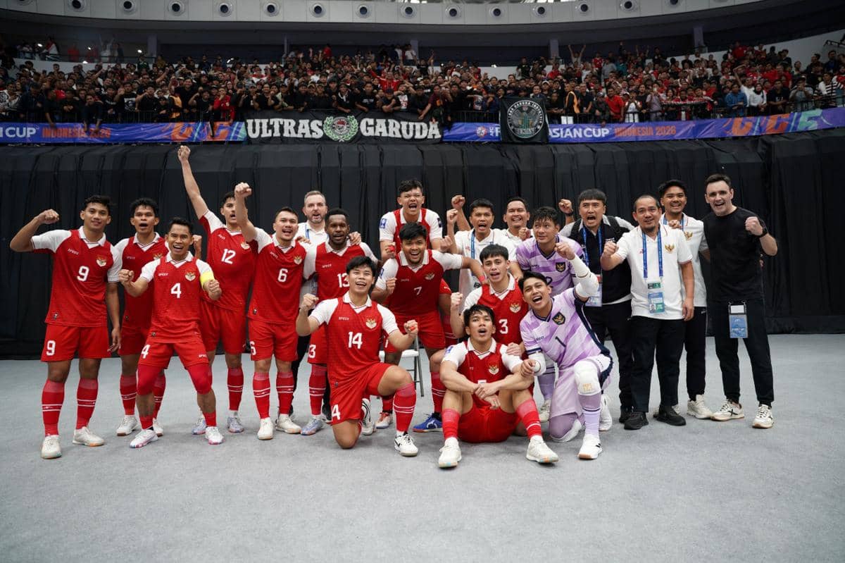 Timnas Futsal Indonesia lawan Jepang di Piala Asia 2026