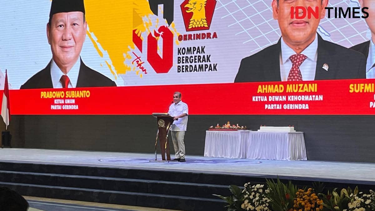 HUT ke-18 Partai Gerindra