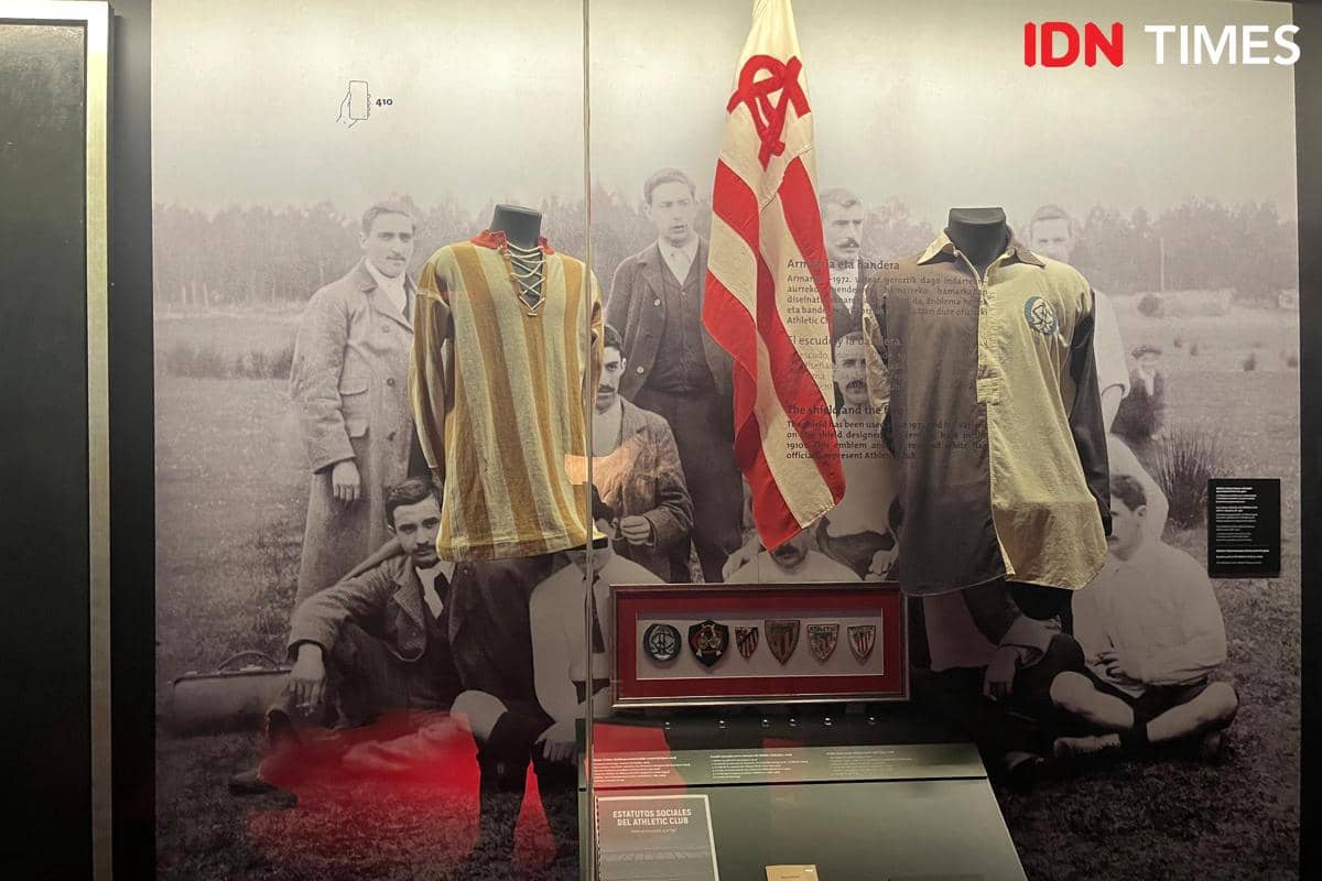 markas Athletic Club Bilbao, Stadion San Mames (IDN Times/Margith Damanik)