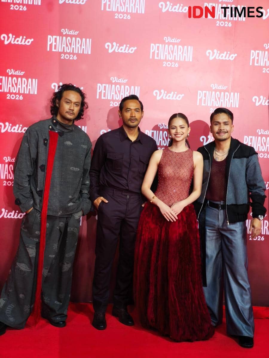 Potret artis di red carpet Vidio Penasaran 2026