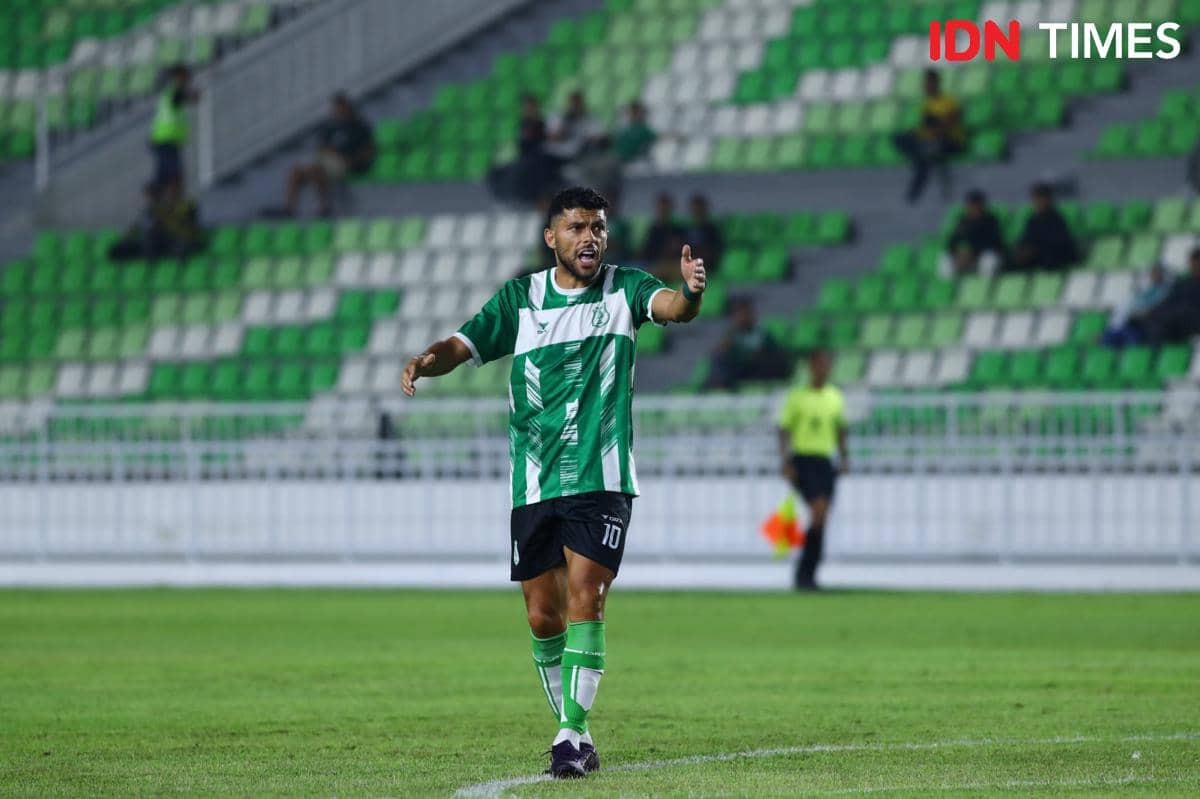 Pemain asing PSMS Vitor Barata (IDN Times/Doni Hermawan)