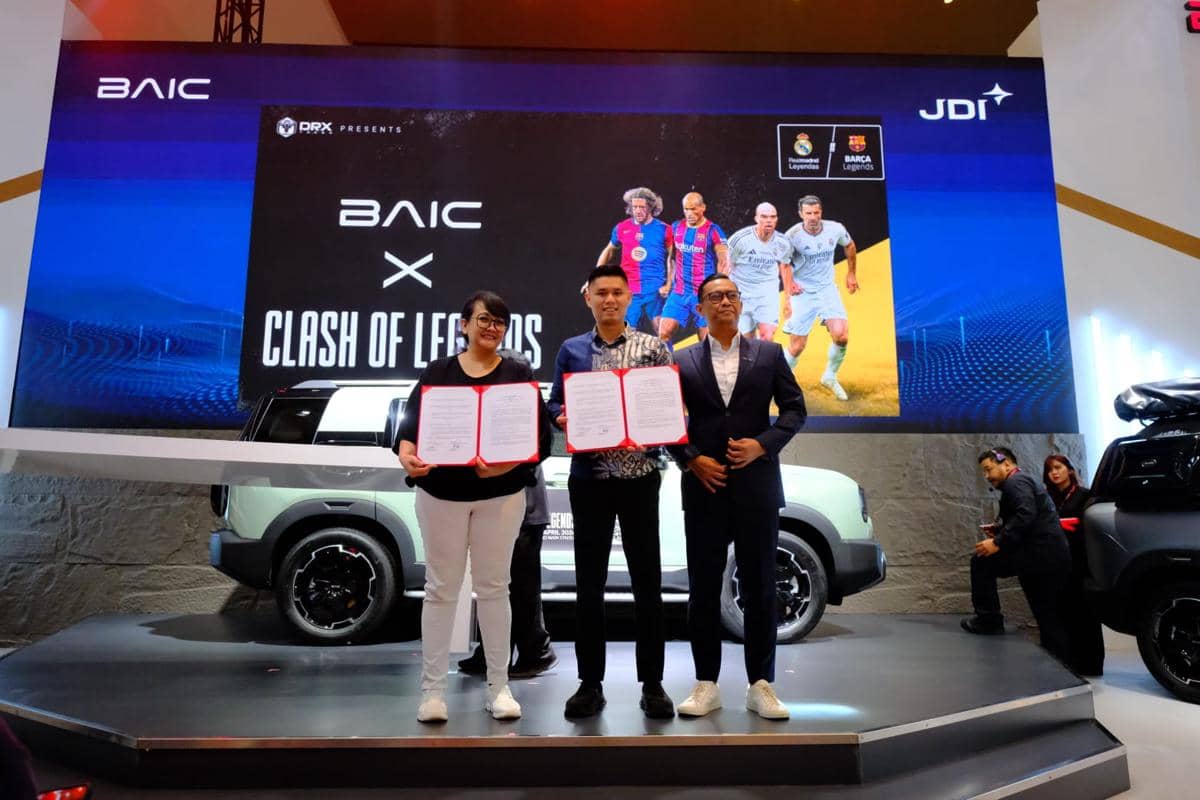 BAIC siap membantu gelaran Clash of Legends Jakarta