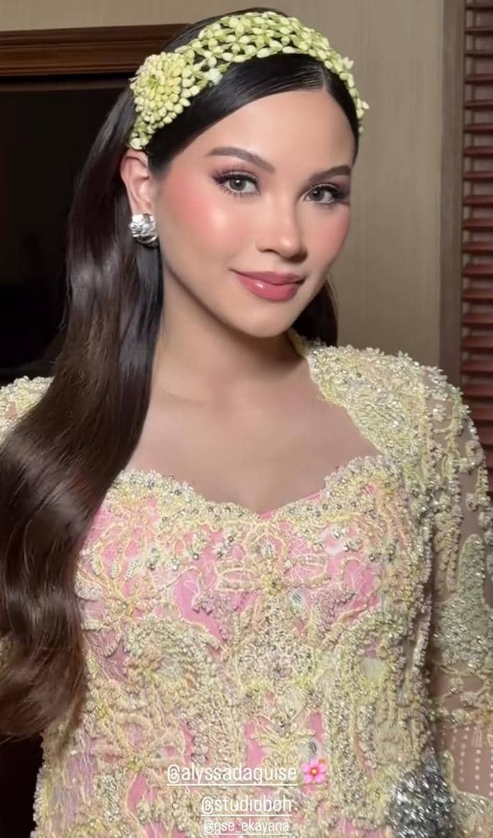 Tasyakuran kehamilan Alyssa Daguise