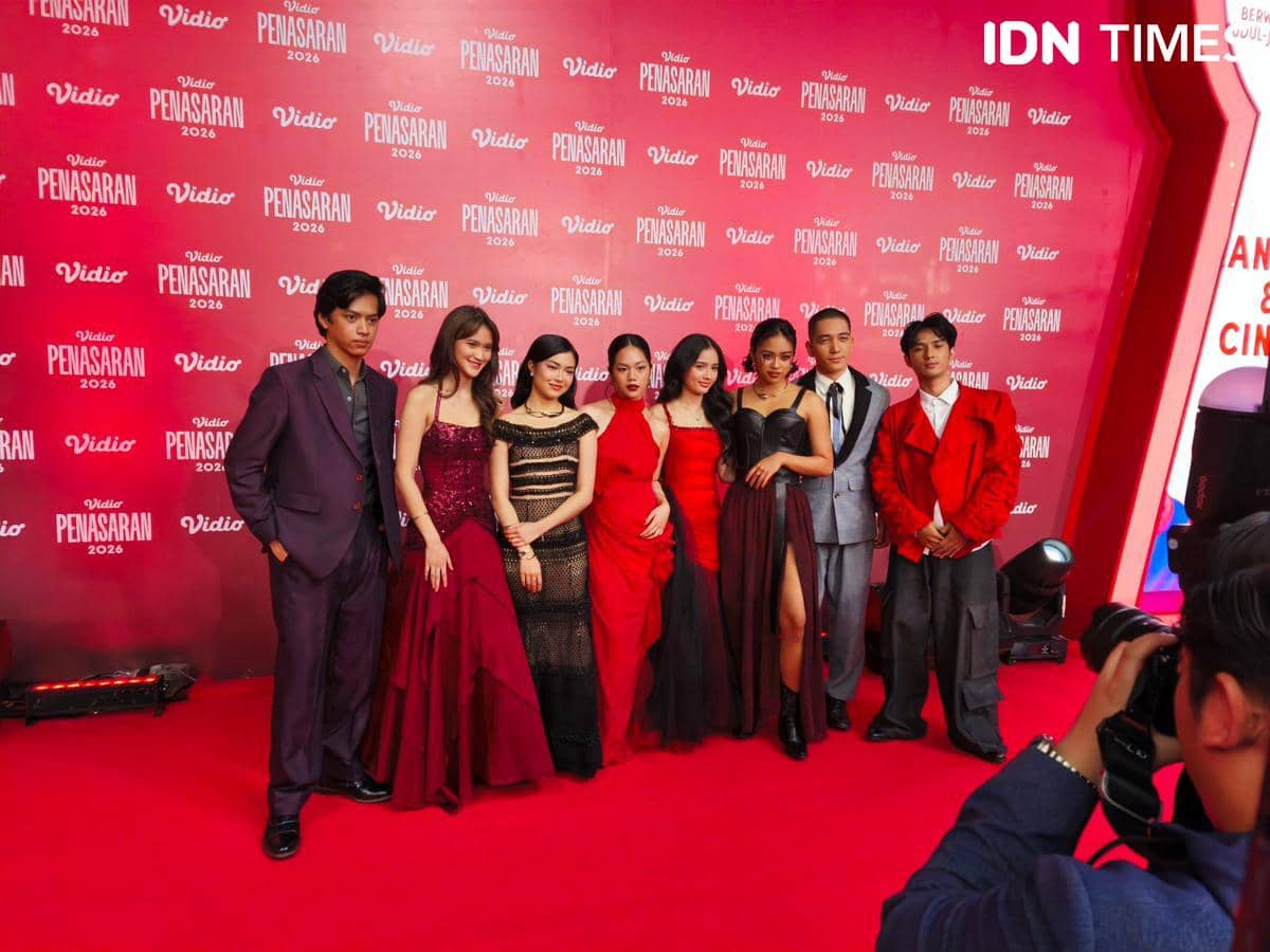 Potret artis di red carpet Vidio Penasaran 2026