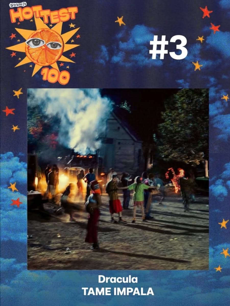 poster Dracula milik Tame Impala 