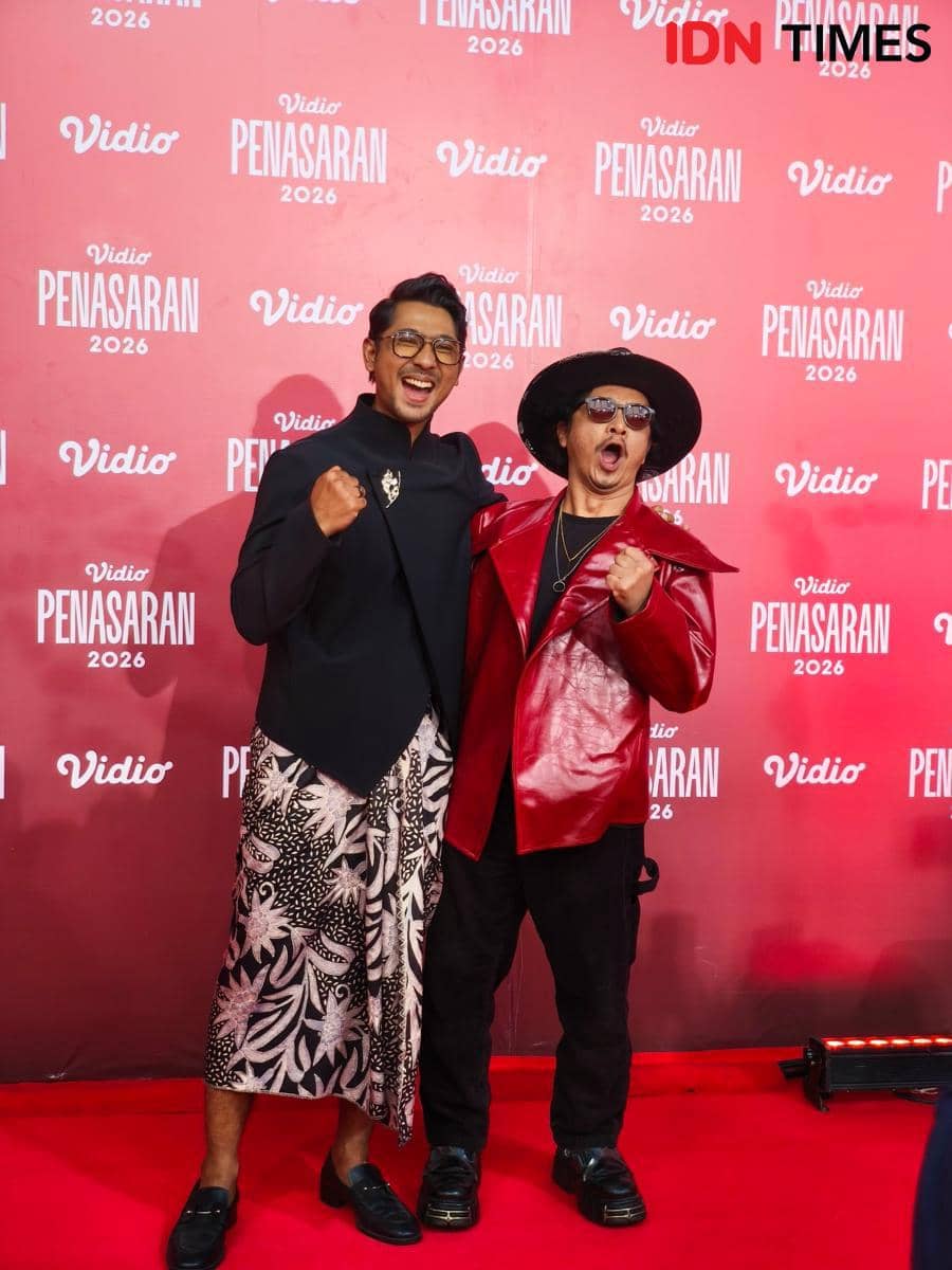 Potret artis di red carpet Vidio Penasaran 2026
