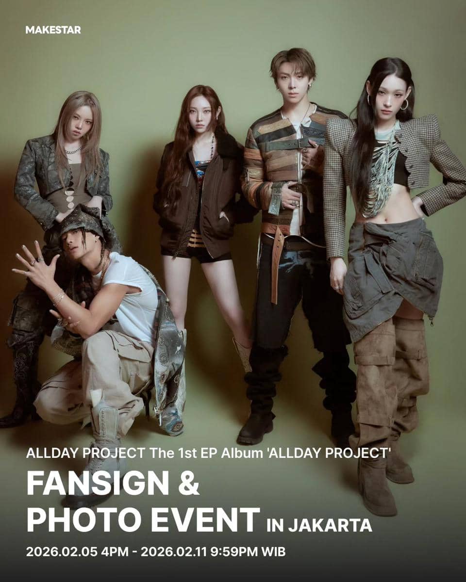 poster fansign ALLDAY PROJECT