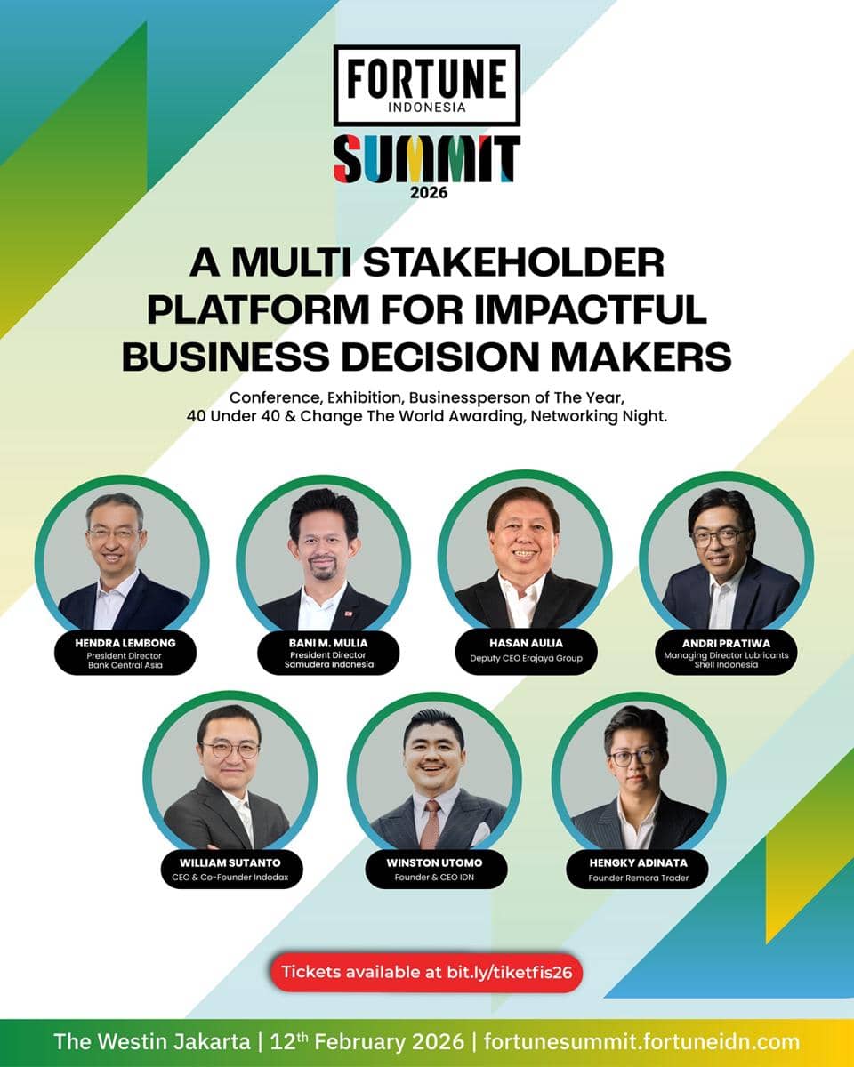 Line up Fortune Indonesia Summit 2026. (Dok. IDN, Fortune)