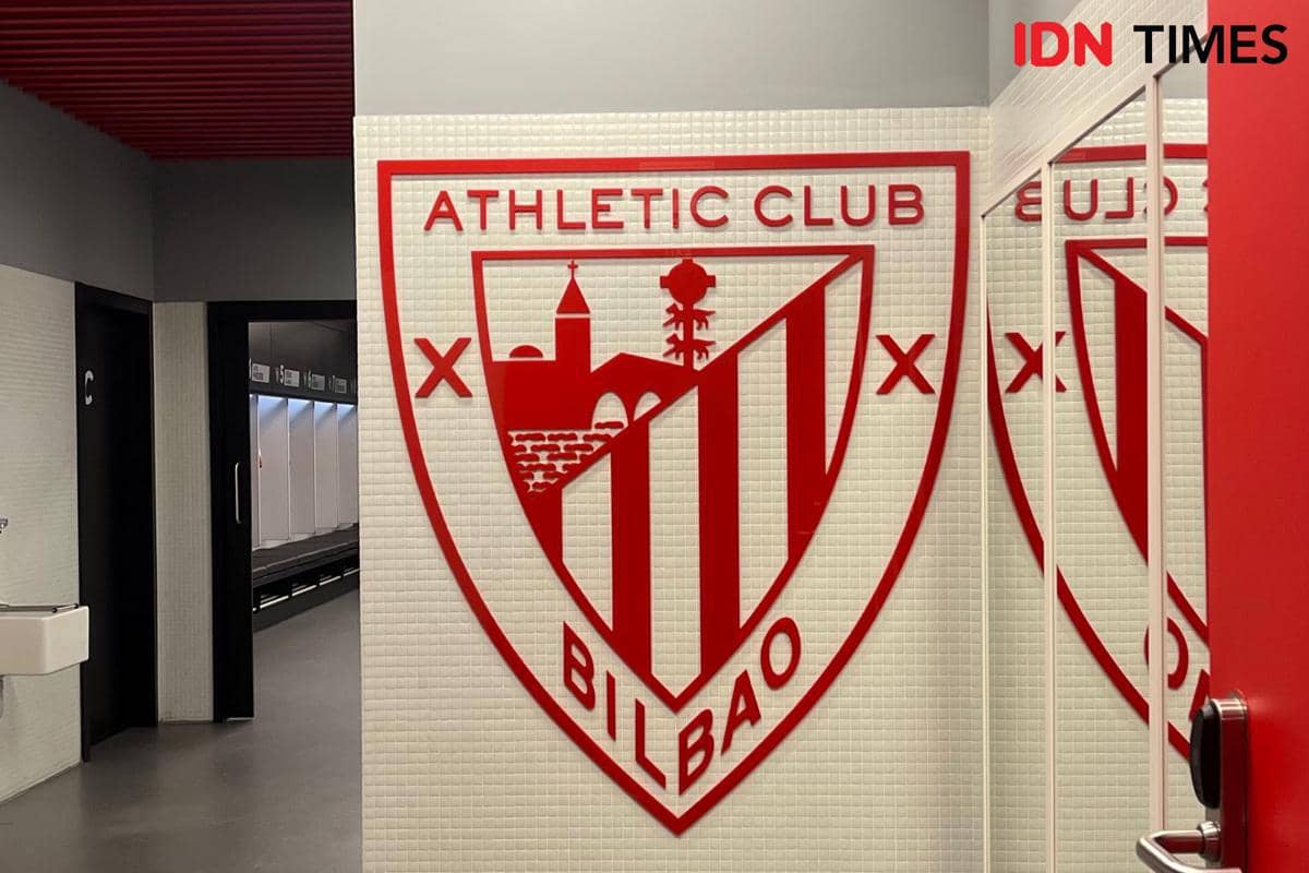 markas Athletic Club Bilbao, Stadion San Mames (IDN Times/Margith Damanik)