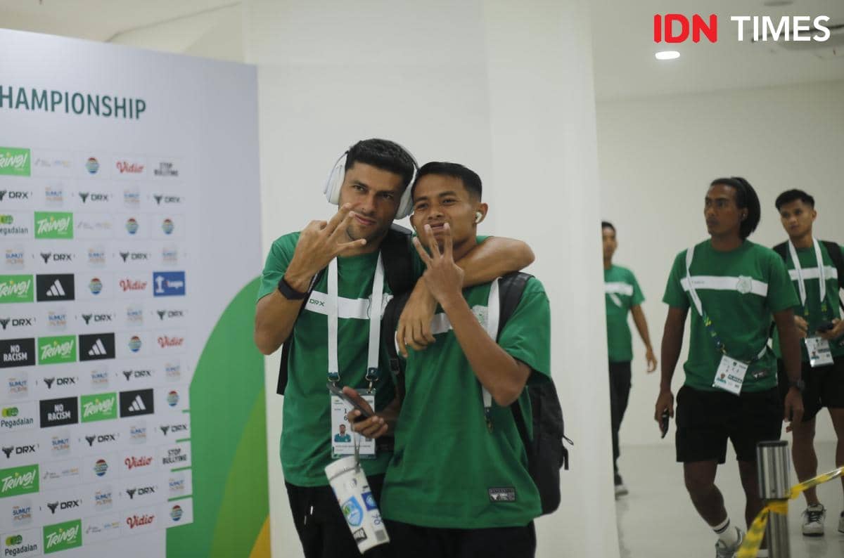 Pemain asing PSMS Vitor Barata (IDN Times/Doni Hermawan)