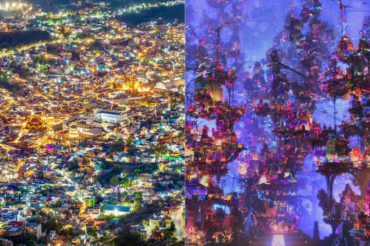 perbandingan Guanajuato di dunia nyata dengan Land of The Dead di film animasi Coco