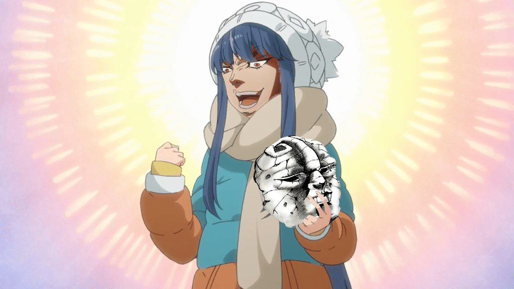 meme anime tentang kemah