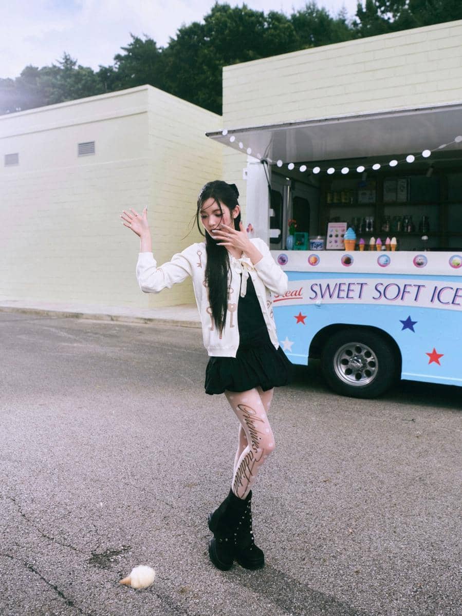 inspirasi OOTD valentine ala member Hearts2Hearts