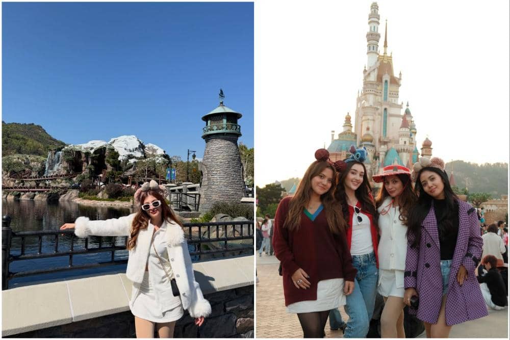 Sarah Keihl dan sahabat ke Disneyland Shanghai