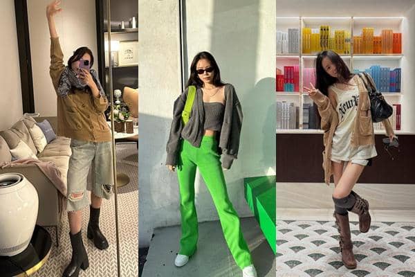9 OOTD Edgy Naeun eks Apink, Modern dan Penuh Karakter!